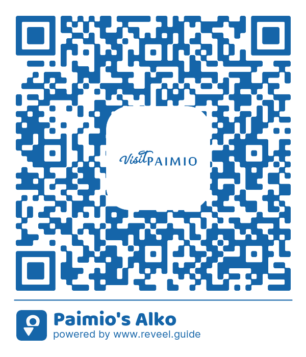 Image of the QR linking to the Alko de Paimio