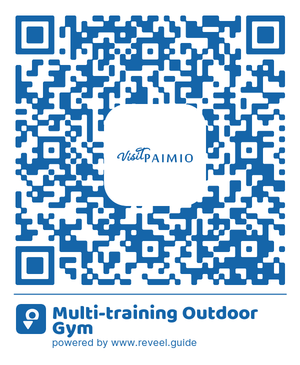 Image of the QR linking to the Multi-training Outdoor Gym