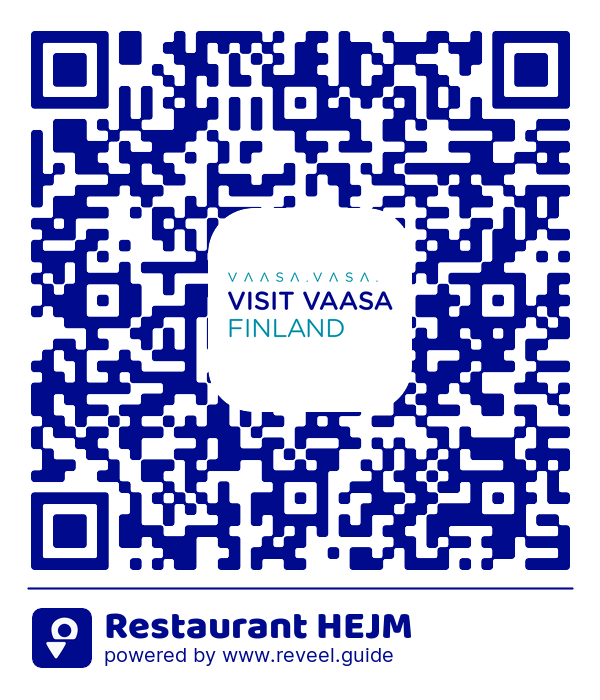 Image of the QR linking to the Restaurang HEJM