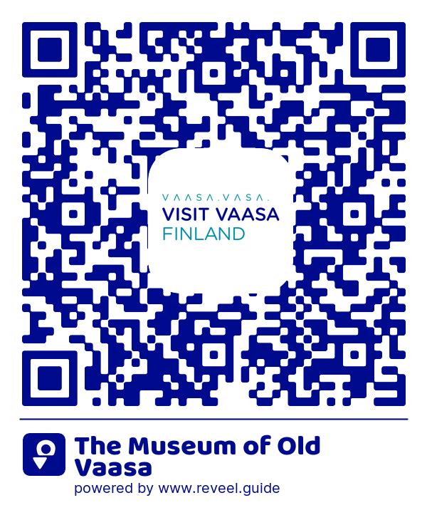 Image of the QR linking to the Gamla Vasa museum