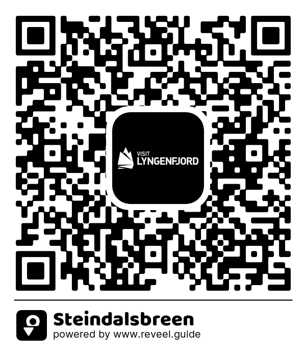Image of the QR linking to the Steindalsbreen