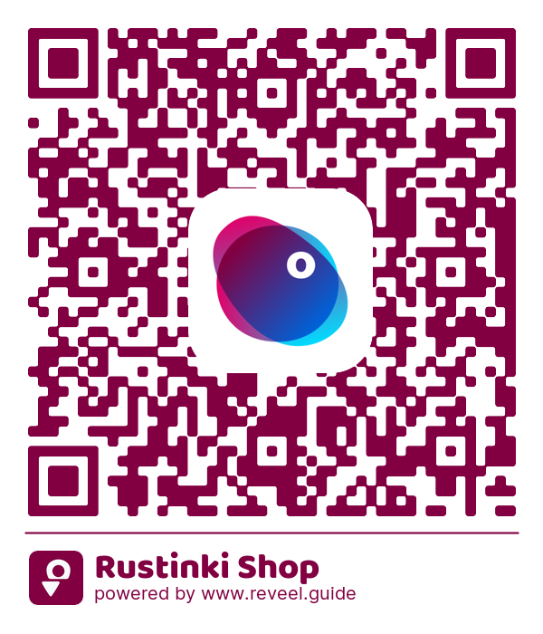 Image of the QR linking to the Rustinki Shop