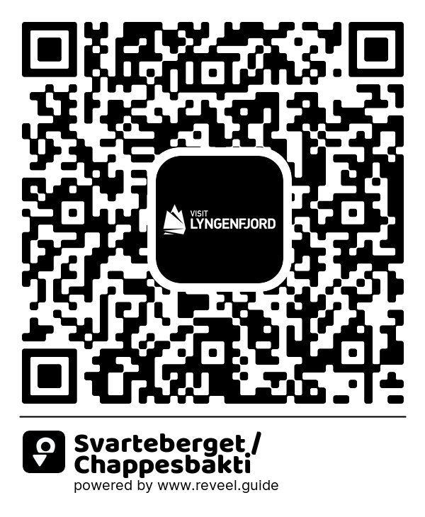 Image of the QR linking to the Svarteberget / Chappesbakti