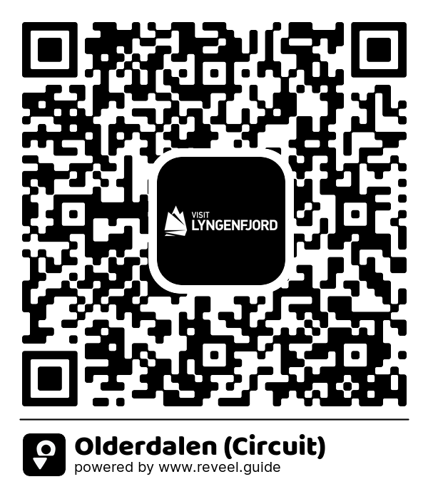 Image of the QR linking to the Olderdalen (Circuit)
