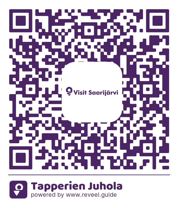 Image of the QR linking to the Tapperien Juhola