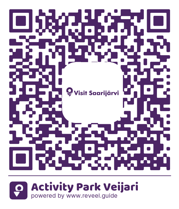 Image of the QR linking to the Activity Park Veijari