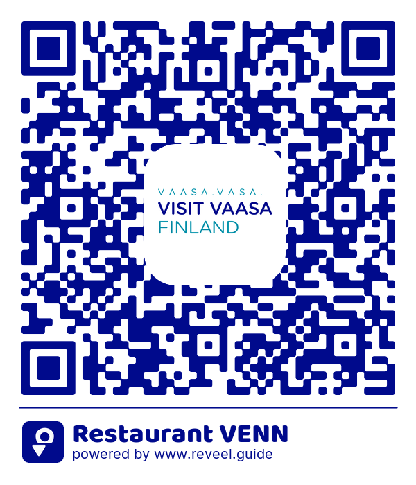 Image of the QR linking to the Ravintola VENN