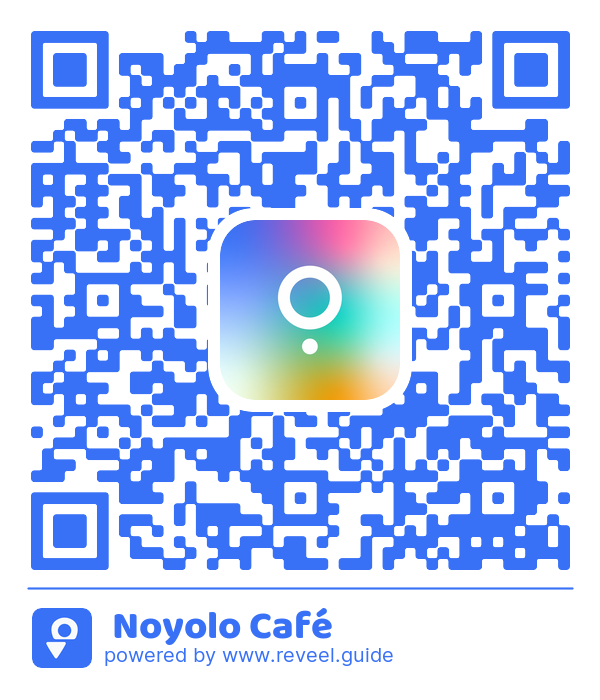 Image of the QR linking to the  Noyolo Café
