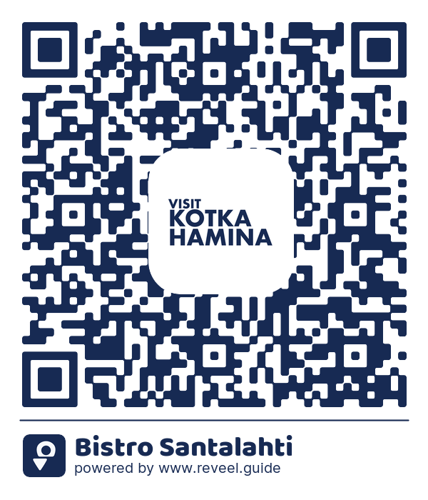 Image of the QR linking to the Bistro Santalahti