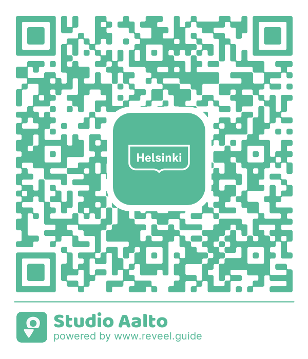 Image of the QR linking to the Studio Aalto