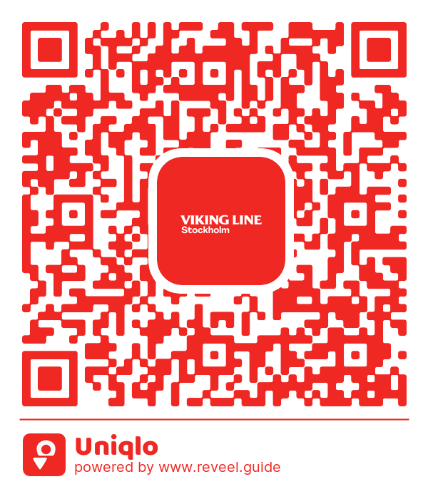 Image of the QR linking to the Uniqlo