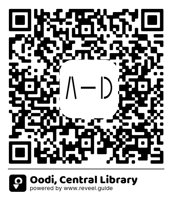 Image of the QR linking to the Oodi, Central Library