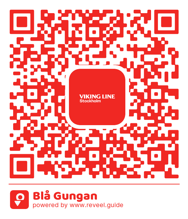 Image of the QR linking to the Blå Gungan