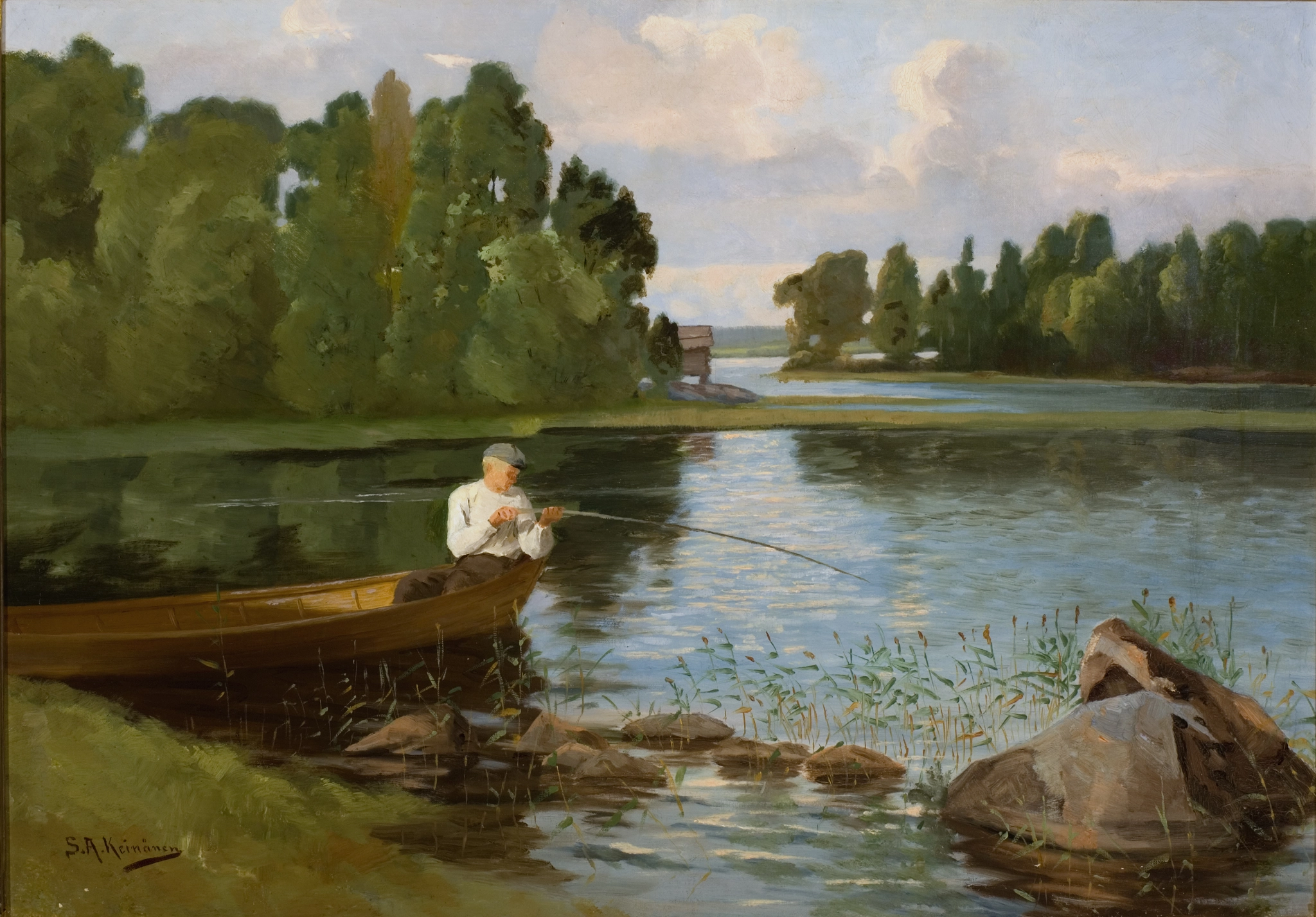 Sigfrid August Keinänen, The Fisherman