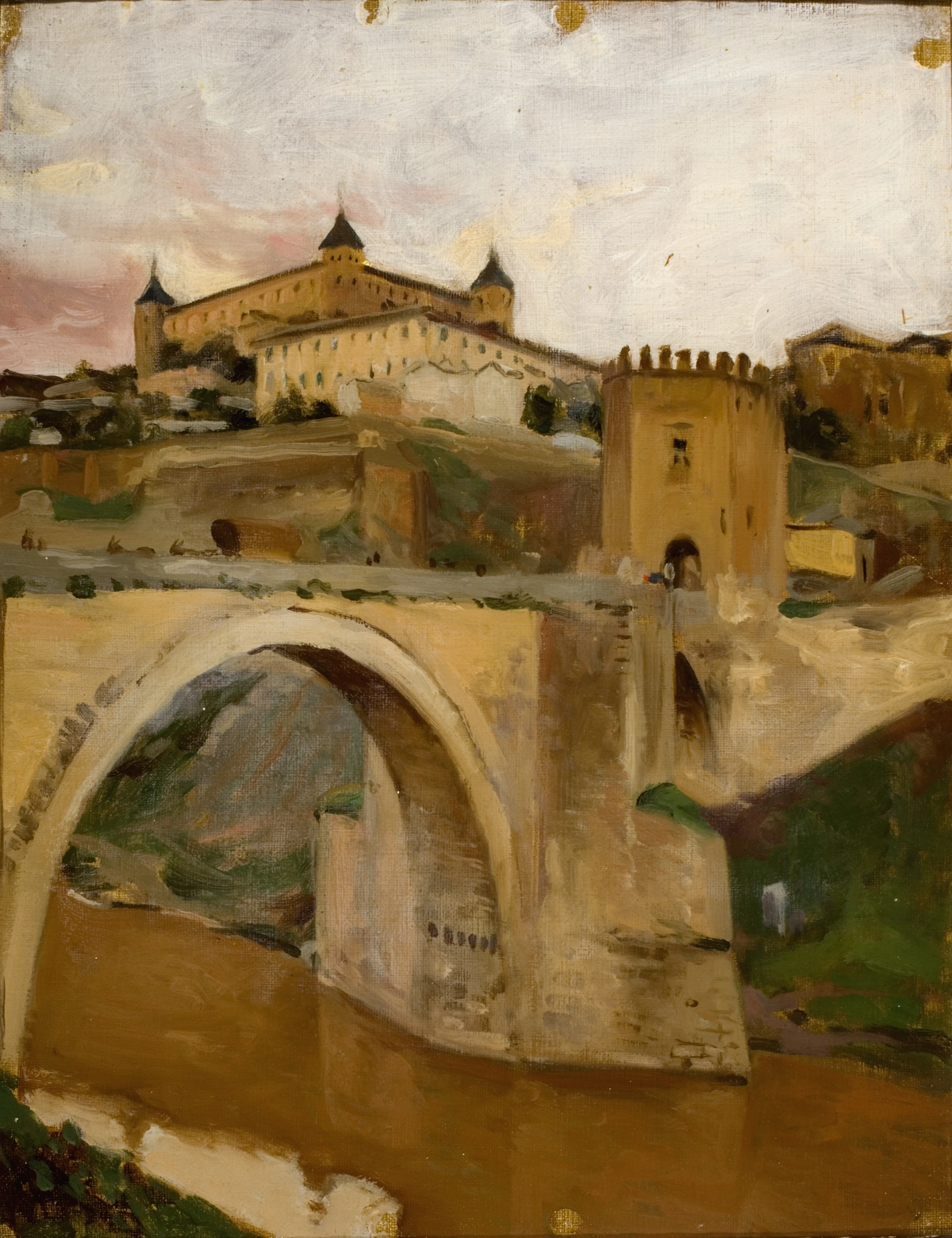 Louis Sparre, View from Toledo