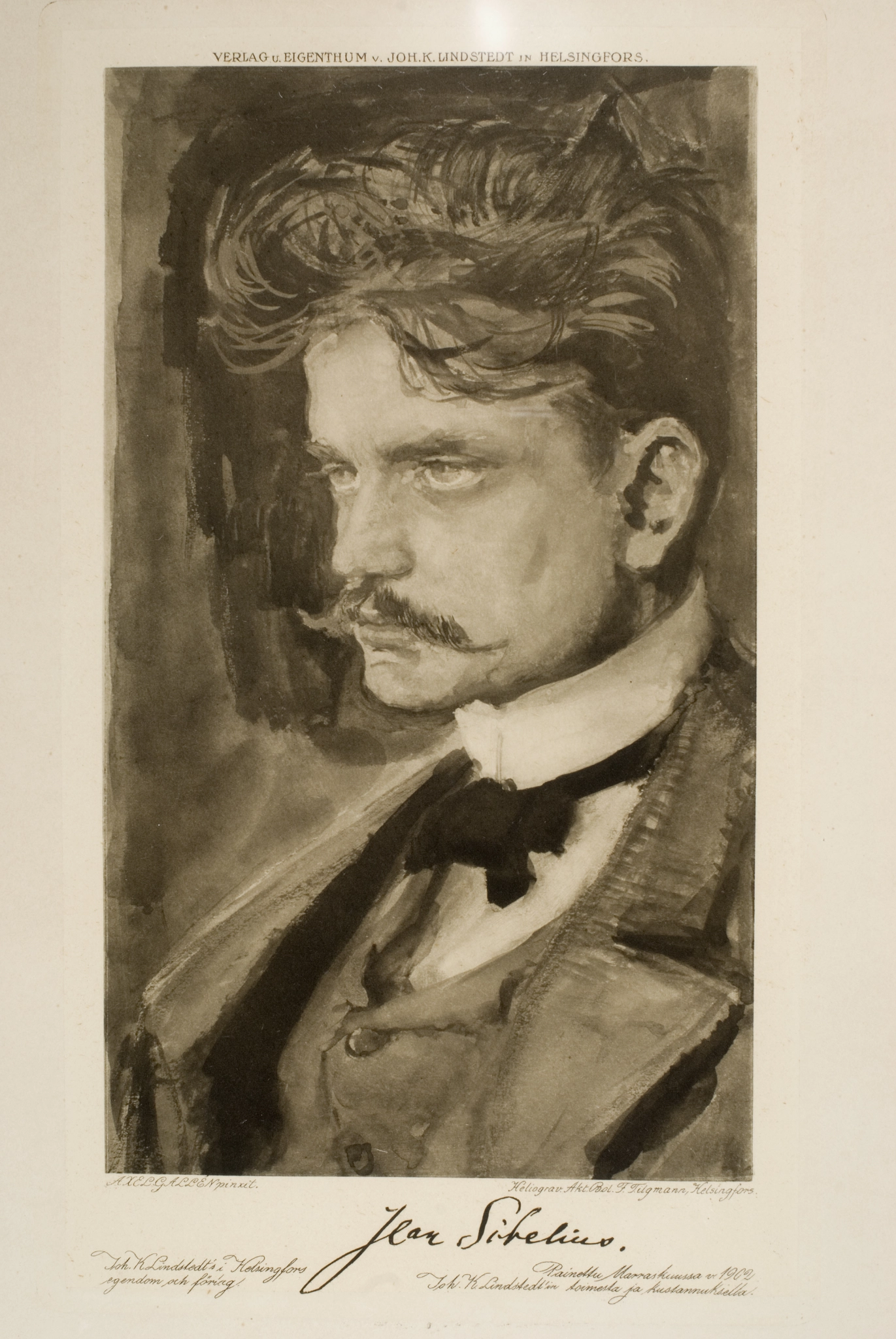 Akseli Gallen-Kallela, Portrait of Jean Sibelius