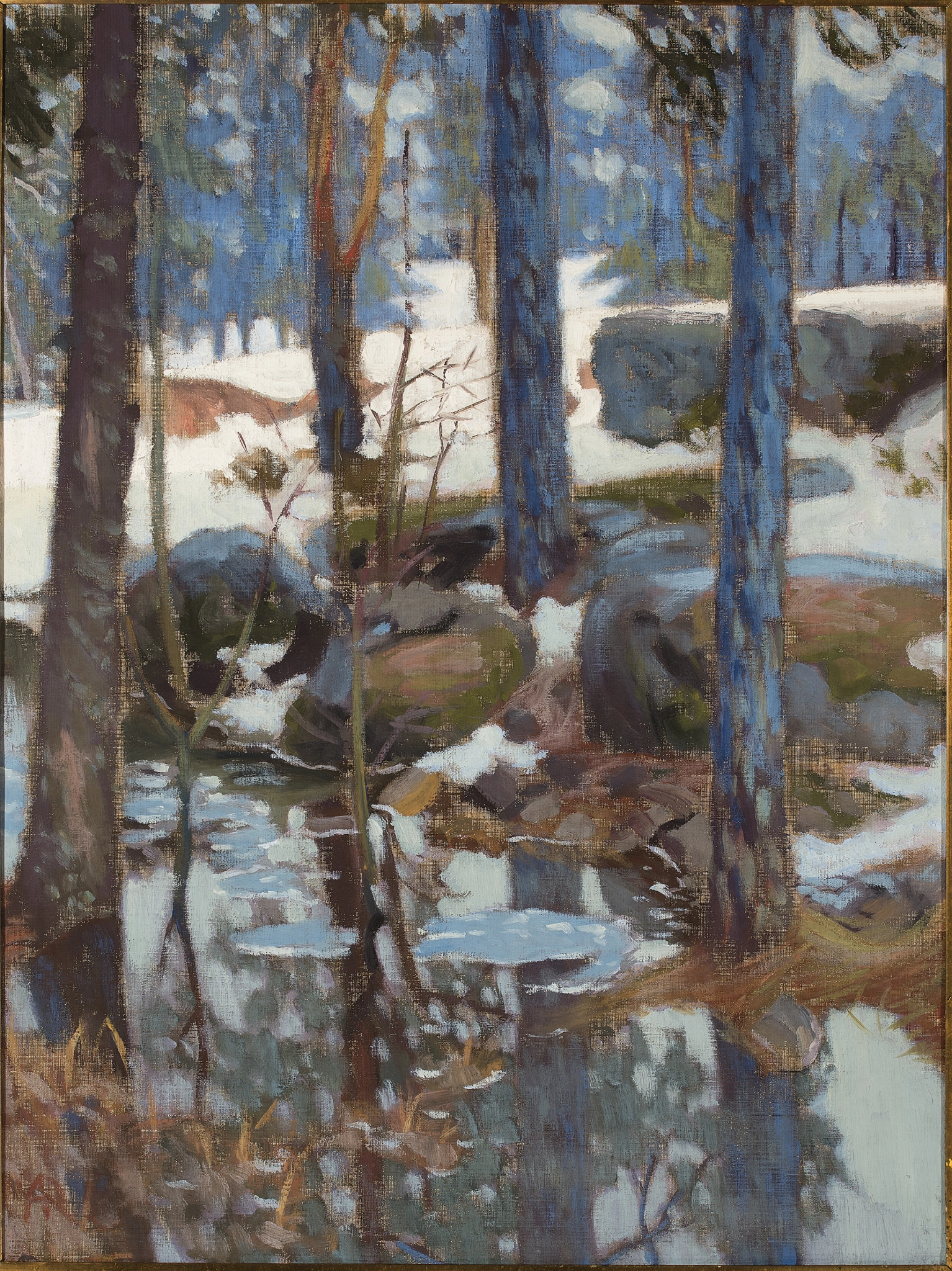 Alfred Ruotsalainen, Spring motif, 1914