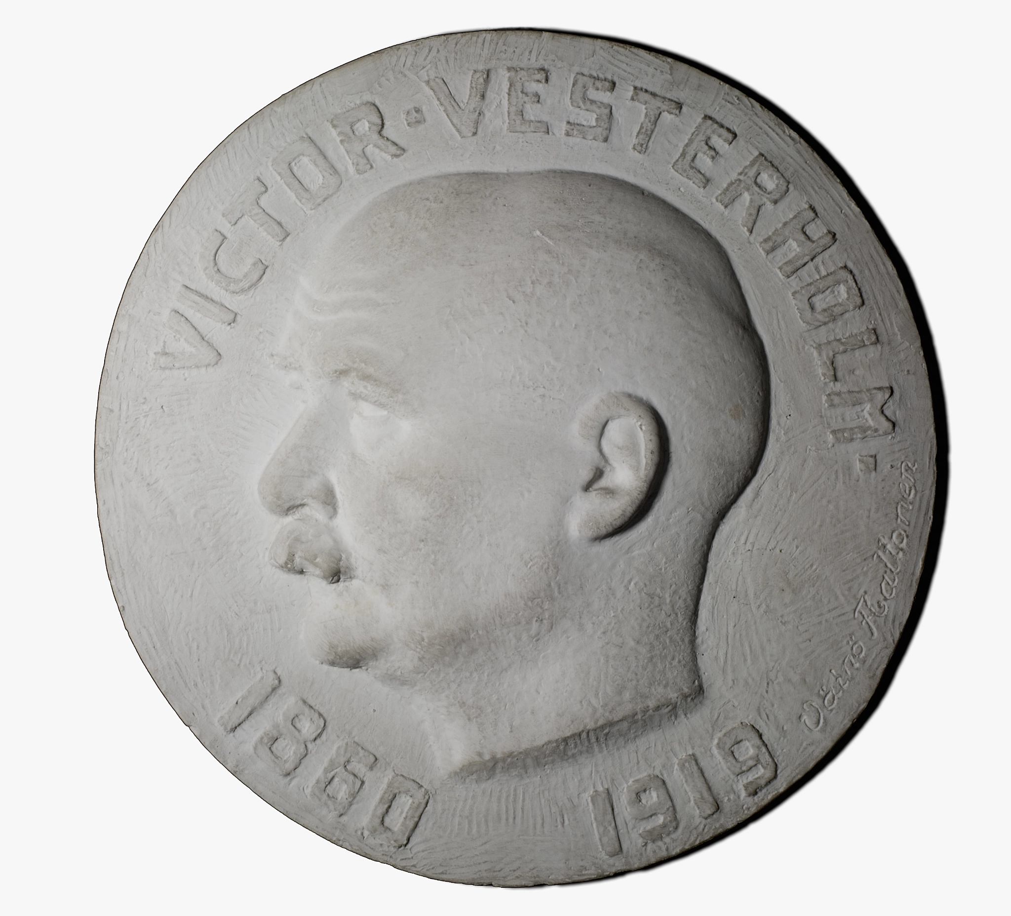 Wäinö Aaltonen, Portrait medallion of Victor Westerholm