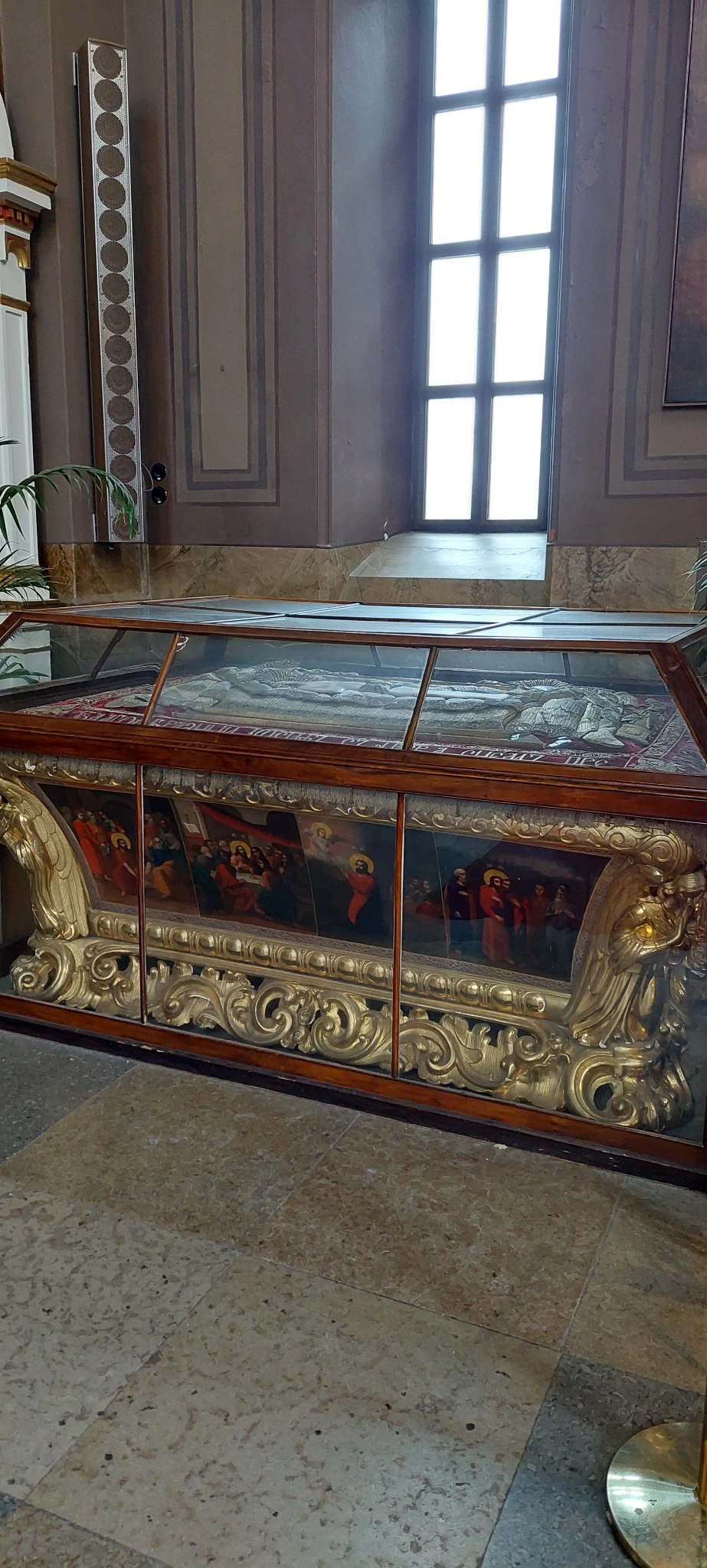 The original epitaphios of the cathedral
