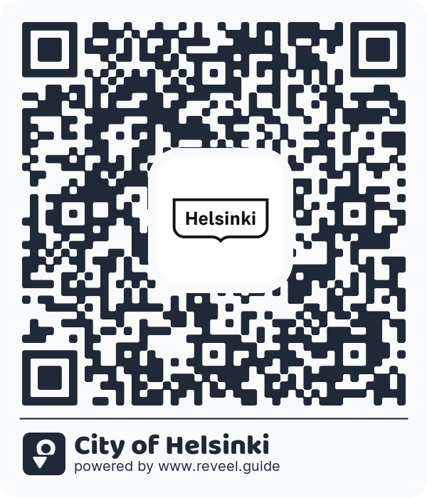 Image of the QR linking to the City of Helsinki