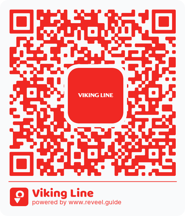 Image of the QR linking to the Viking Line