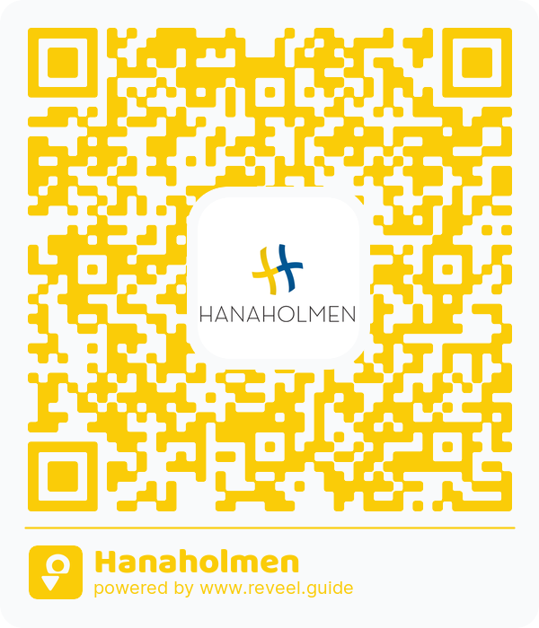 Image of the QR linking to the Hanaholmen