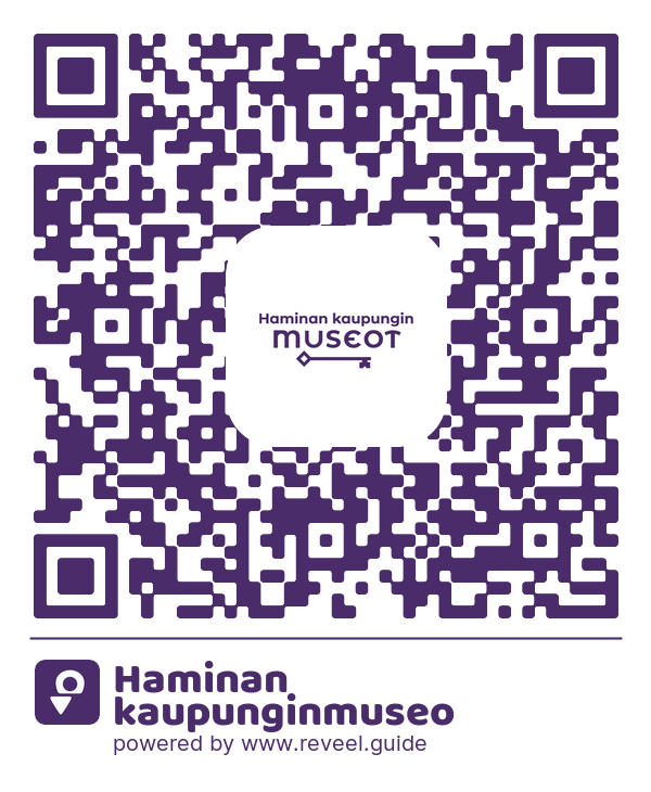 Image of the QR linking to the Hamina City Museums