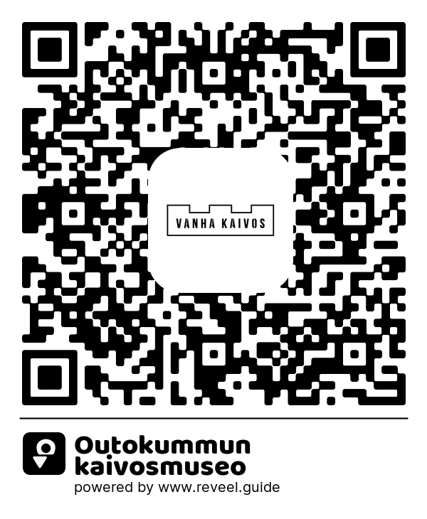 Image of the QR linking to the Outokummun kaivosmuseo 