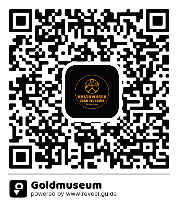 Image of the QR linking to the Goldmuseum