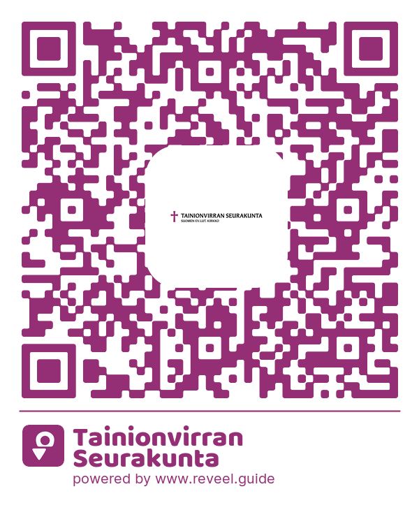 Image of the QR linking to the Tainionvirran Seurakunta