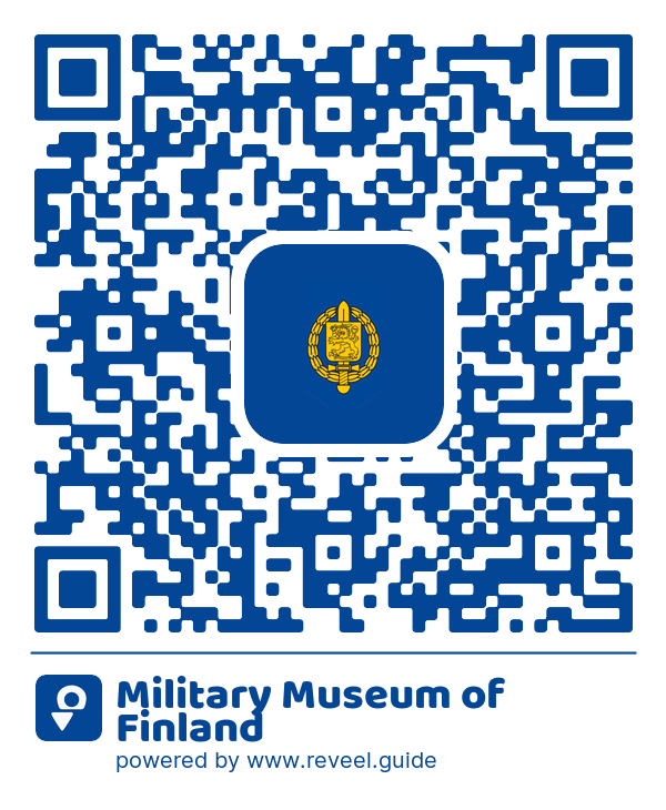 Image of the QR linking to the Military Museum of Finland