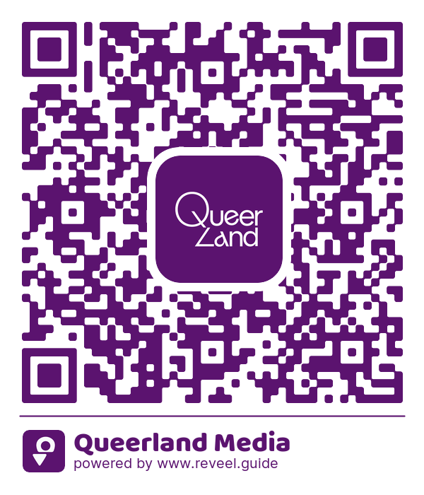 Image of the QR linking to the Queerland Media