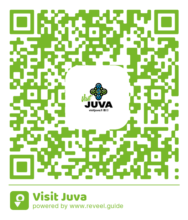 Image of the QR linking to the Visit Juva