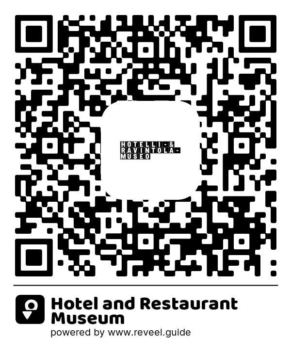 Image of the QR linking to the Hotel and Restaurant Museum