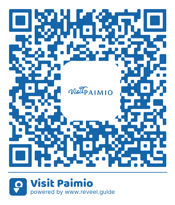 Image of the QR linking to the Visit Paimio