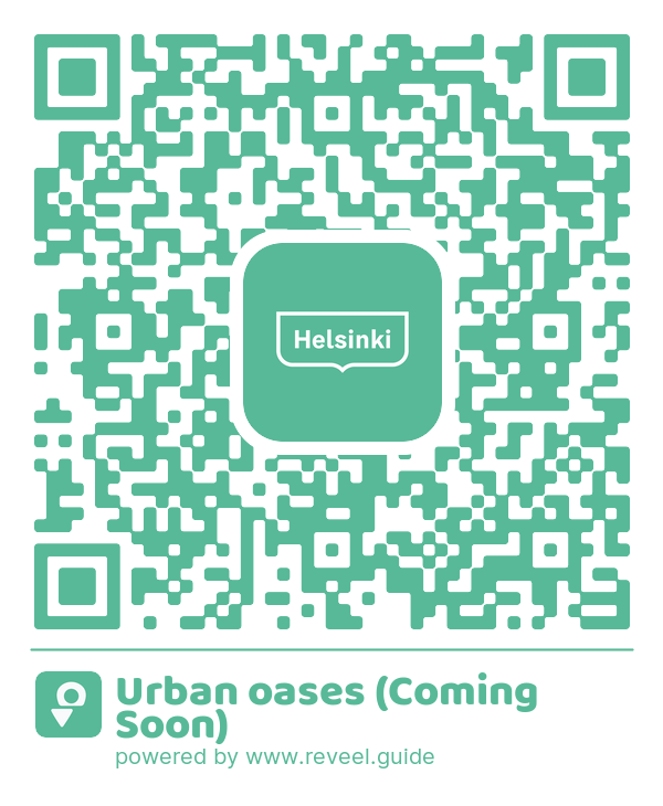 Image of the QR linking to the Urban oases (Coming Soon)