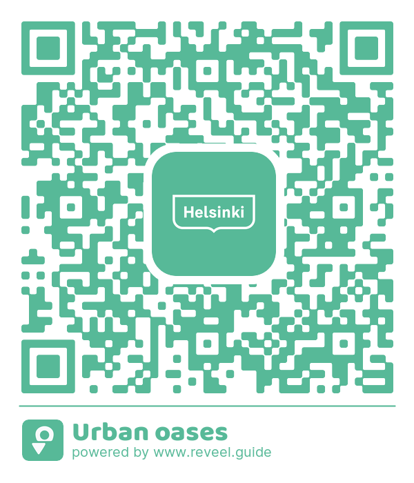 Image of the QR linking to the Urban oases