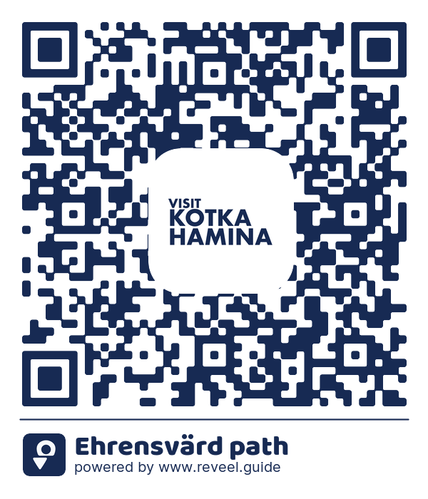 Image of the QR linking to the Ehrensvärd path